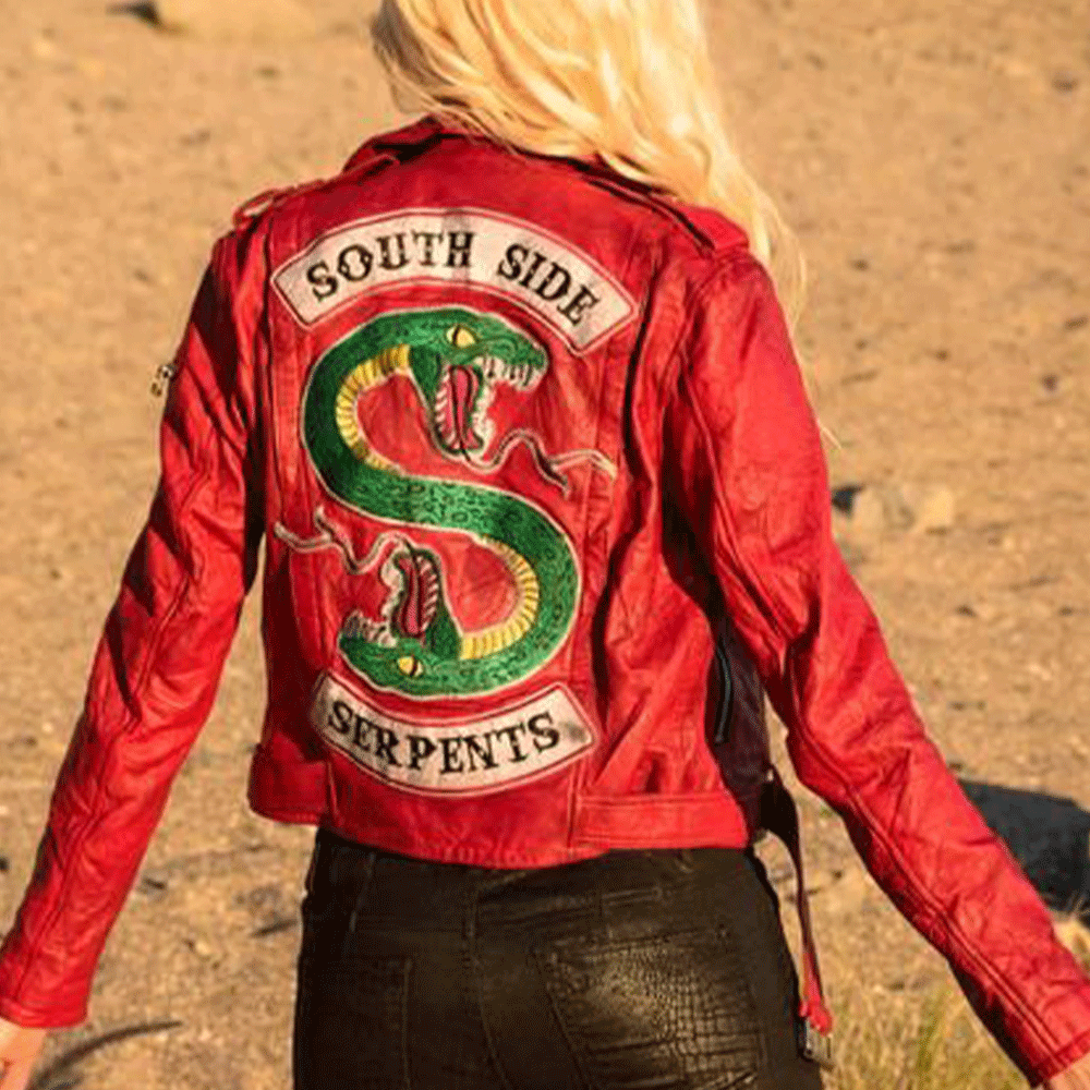 Southside serpents 2025 jacket red