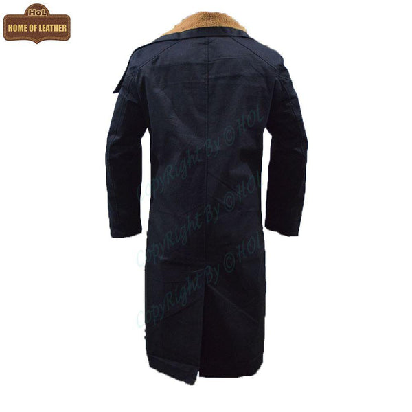 C009 K Ryan Gosling Blade Runner Cotton Coat - Home of Leather