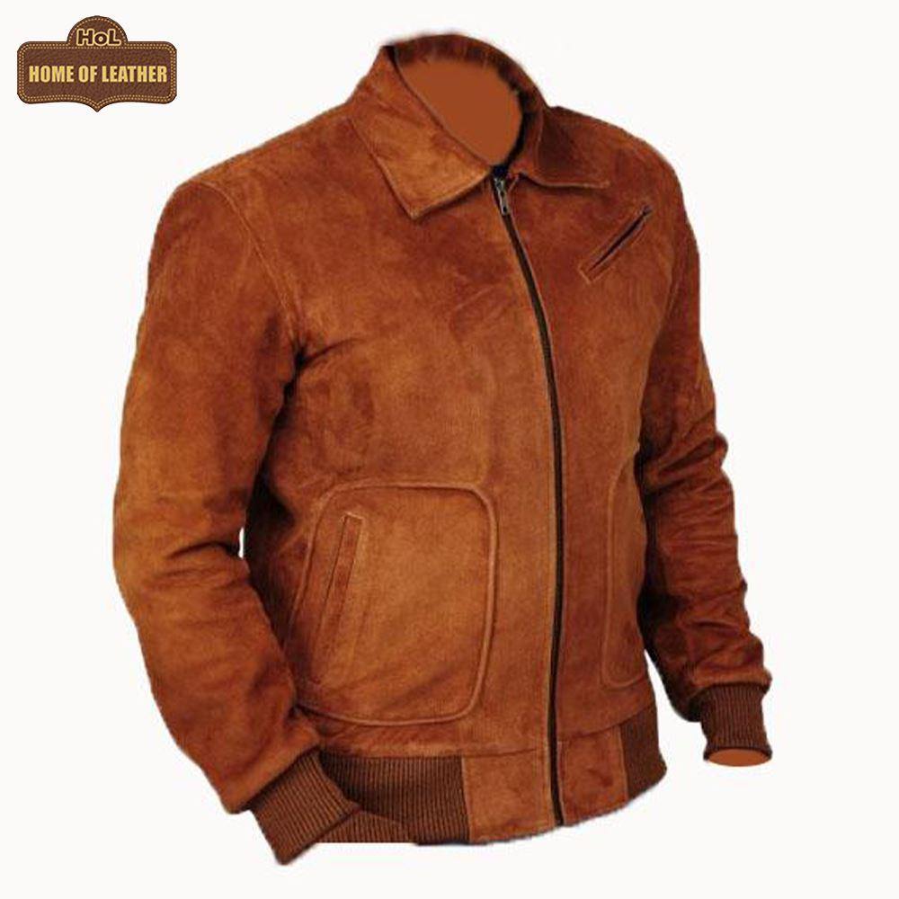 Genuine suede leather store