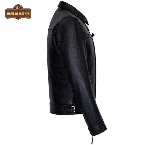 M082 German Luftwaffe Cowhide Biker Style Men's Jacket - Home of Leather