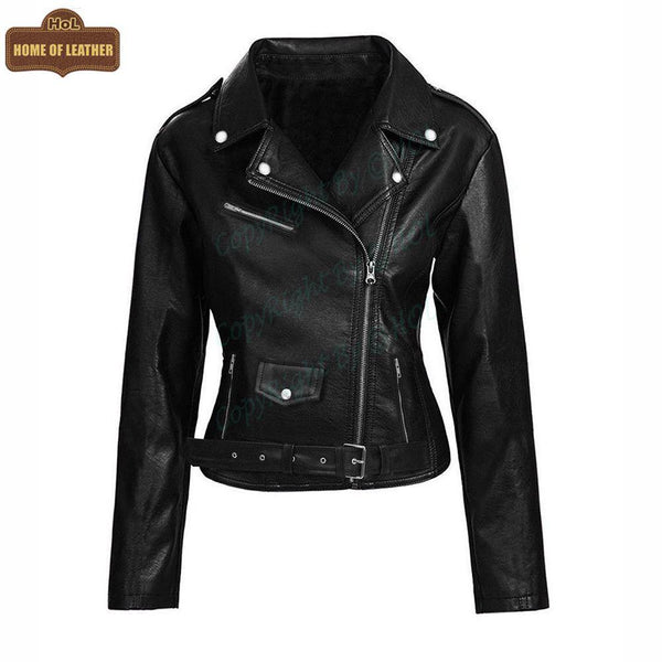 W004 South Side Serpents Black Leather Jacket - Home of Leather