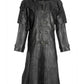 Men’s Captain Full Length Van Helsing Real Leather Jacket Coat C017