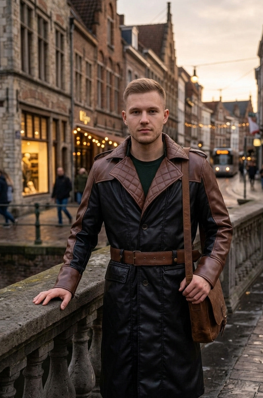 Assassin's Creed Syndicate Jacob Frye C001 Brown Trench Coat