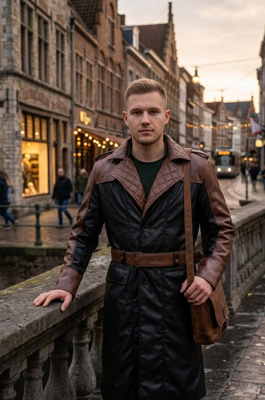 Assassin's Creed Syndicate Jacob Frye C001 Brown Trench Coat