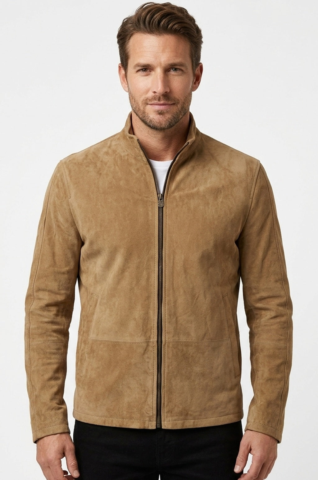 MMJ16 Men's James Bond Brown Daniel Craig Spectre Morocco Blouson Jacket