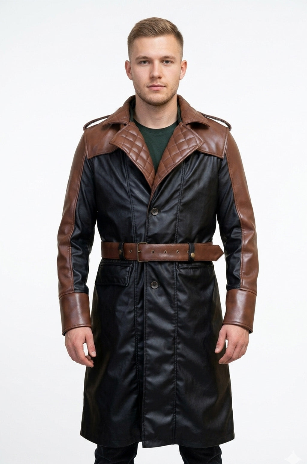 Assassin's Creed Syndicate Jacob Frye C001 Brown Trench Coat