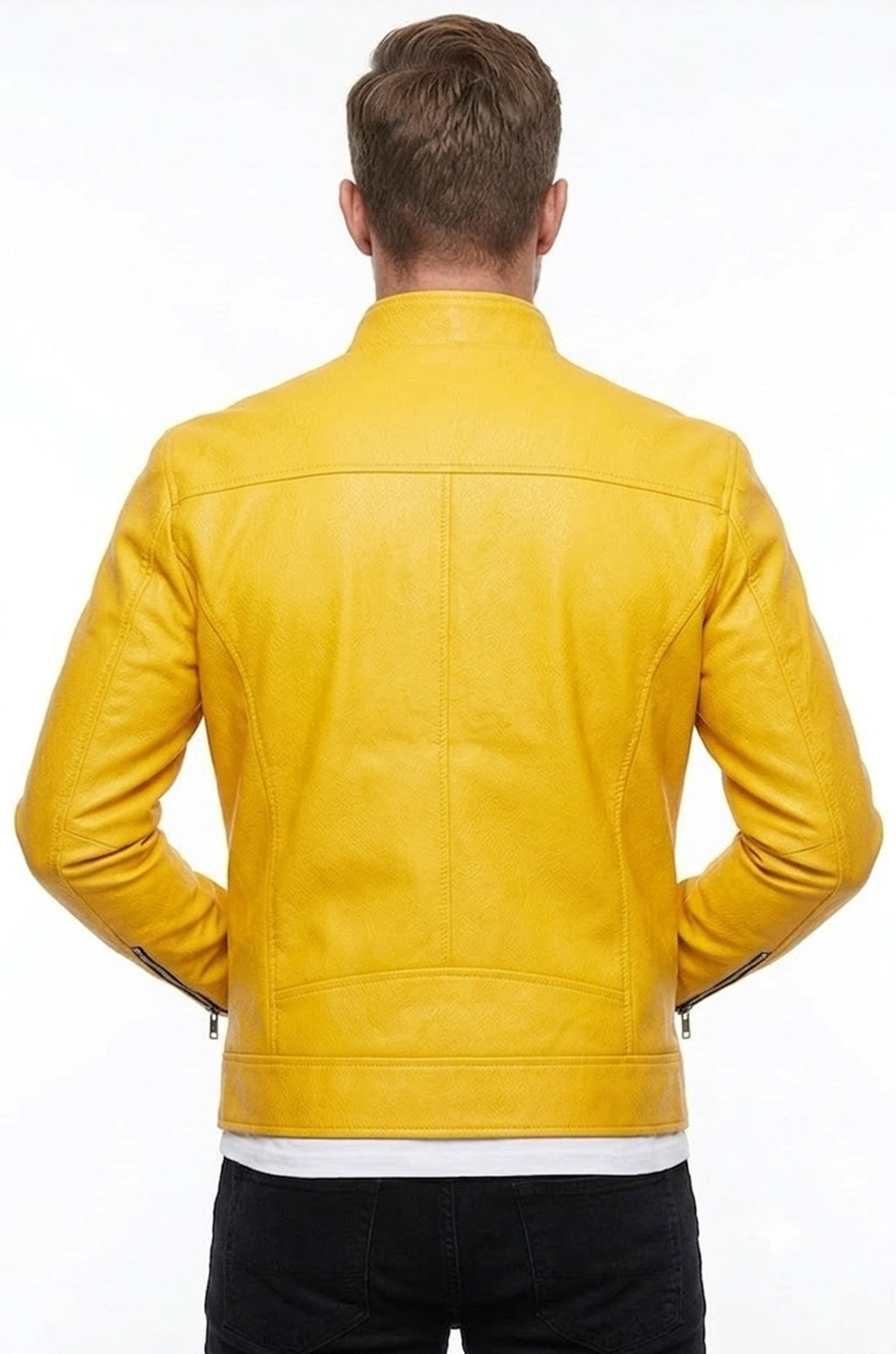 MMJ17 Men's Detective Agency Dirk Gently Holistic Yellow Jacket