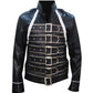 MMJ03 Freddie Mercury Wembley Concert Black Faux Leather Jacket
