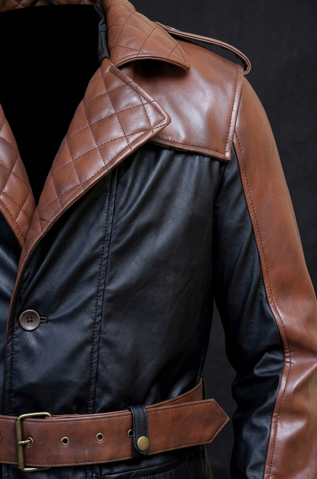 Assassin's Creed Syndicate Jacob Frye C001 Brown Trench Coat