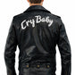 MMJ07 Johnny Depp Black Leather Cry Baby Motorcycle Leather Jacket