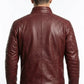 MMJ18 Superman Smallville Tom Welling Style Emblem Faux Leather Jacket