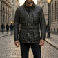 MMJ11 The Dark Knight Rises Black Bane Coat Real Leather