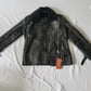 RAF Women Black Style B3 Bomber Real Shearling Fur Sheep Genuine Leather Jacket | Sale 2024