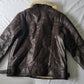 B003 RAF B3 Men Brown Real Shearling Fur Sheep Leather Army Jacket Small - Clearance End Sale 2024