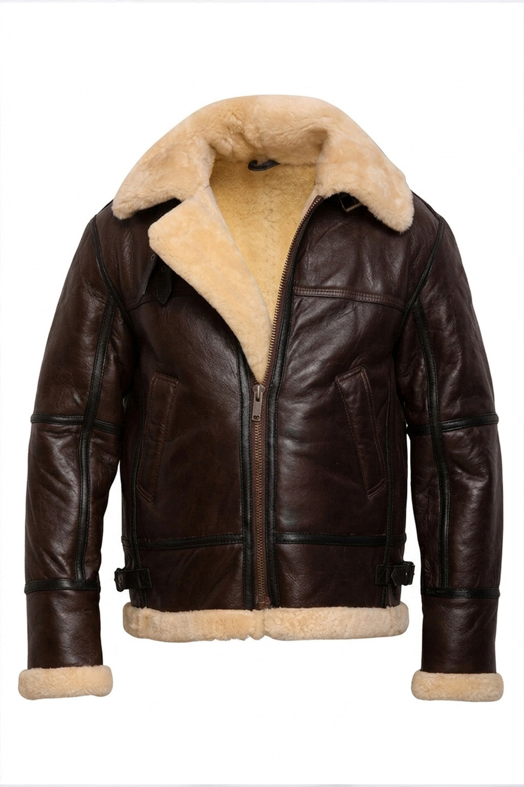 B010 B3 RAF Shearling Pilot Aviator Jacket