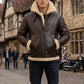 B010 B3 RAF Shearling Pilot Aviator Jacket