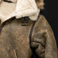 B014 RAF B3 Detachable Hood Aviator Winter Khaki Men's Jacket