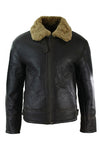 Men's B018 Aviator B3 Real Leather Shearling Sheepskin Jacket | Sale