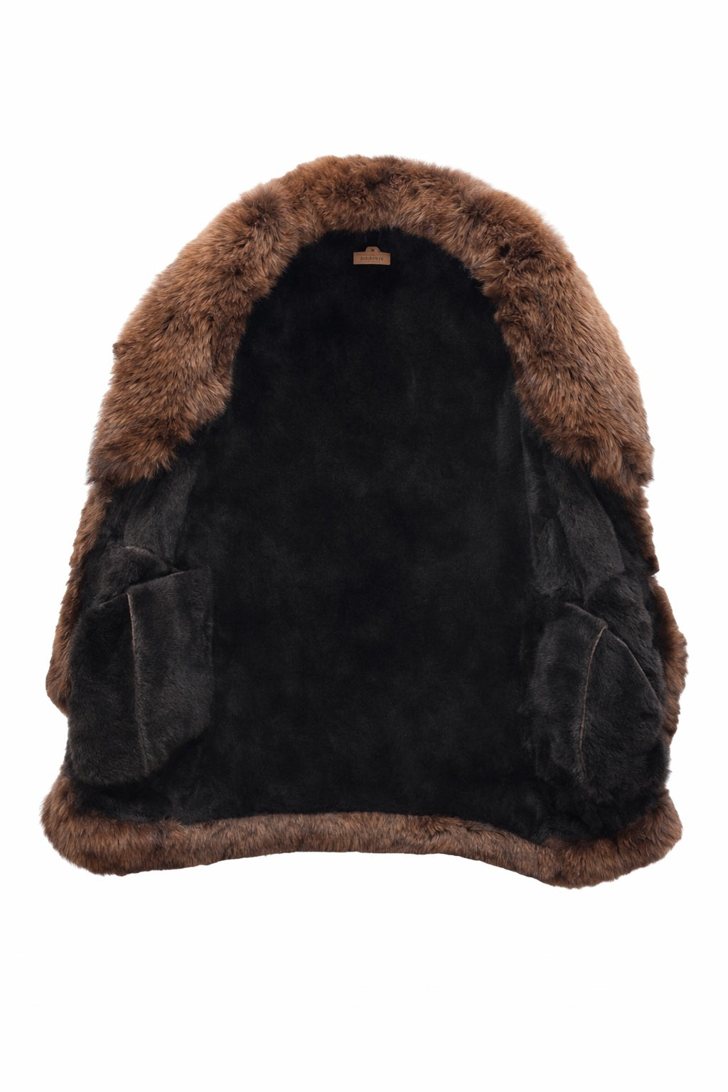 F002 HoL Women's Real Brown Real Sheep Shearling Fur Coat-Medium-Clearance Sale 2024