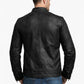 M001 Cafe Racer Black Men's Biker Vintage Motorcycle Jacket