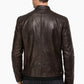 M011 Vintage Cafe Racer Brown Men Retro Biker Stylish Jacket