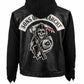 M016 Fashion (SOA) Sons of Anarchy Hoodie Style Black Men's Jacket