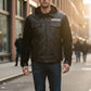 M016 Fashion (SOA) Sons of Anarchy Hoodie Style Black Men's Jacket