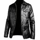 M026 Men's Blazer Wear Coat Classic Formal Easy Rider Genuine Leather Jacket