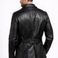 M026 Men's Blazer Wear Coat Classic Formal Easy Rider Genuine Leather Jacket