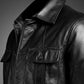 M026 Men's Blazer Wear Coat Classic Formal Easy Rider Genuine Leather Jacket