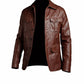 M026 Men's Blazer Wear Coat Classic Formal Easy Rider Genuine Leather Jacket