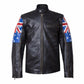 M031 New Australian Flag New Men's Cafe Racer Jacket 2020