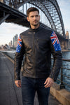 M031 New Australian Flag New Men's Cafe Racer Jacket 2020