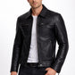 M082 German Luftwaffe Cowhide Biker Style Men's Jacket