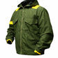 MCJ03 Tyler Joseph Twenty One Pilots Storm Again Jumpsuit Cotton Green Hood Jacket