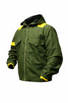 MCJ03 Tyler Joseph Twenty One Pilots Storm Again Jumpsuit Cotton Green Hood Jacket