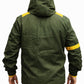 MCJ03 Tyler Joseph Twenty One Pilots Storm Again Jumpsuit Cotton Green Hood Jacket