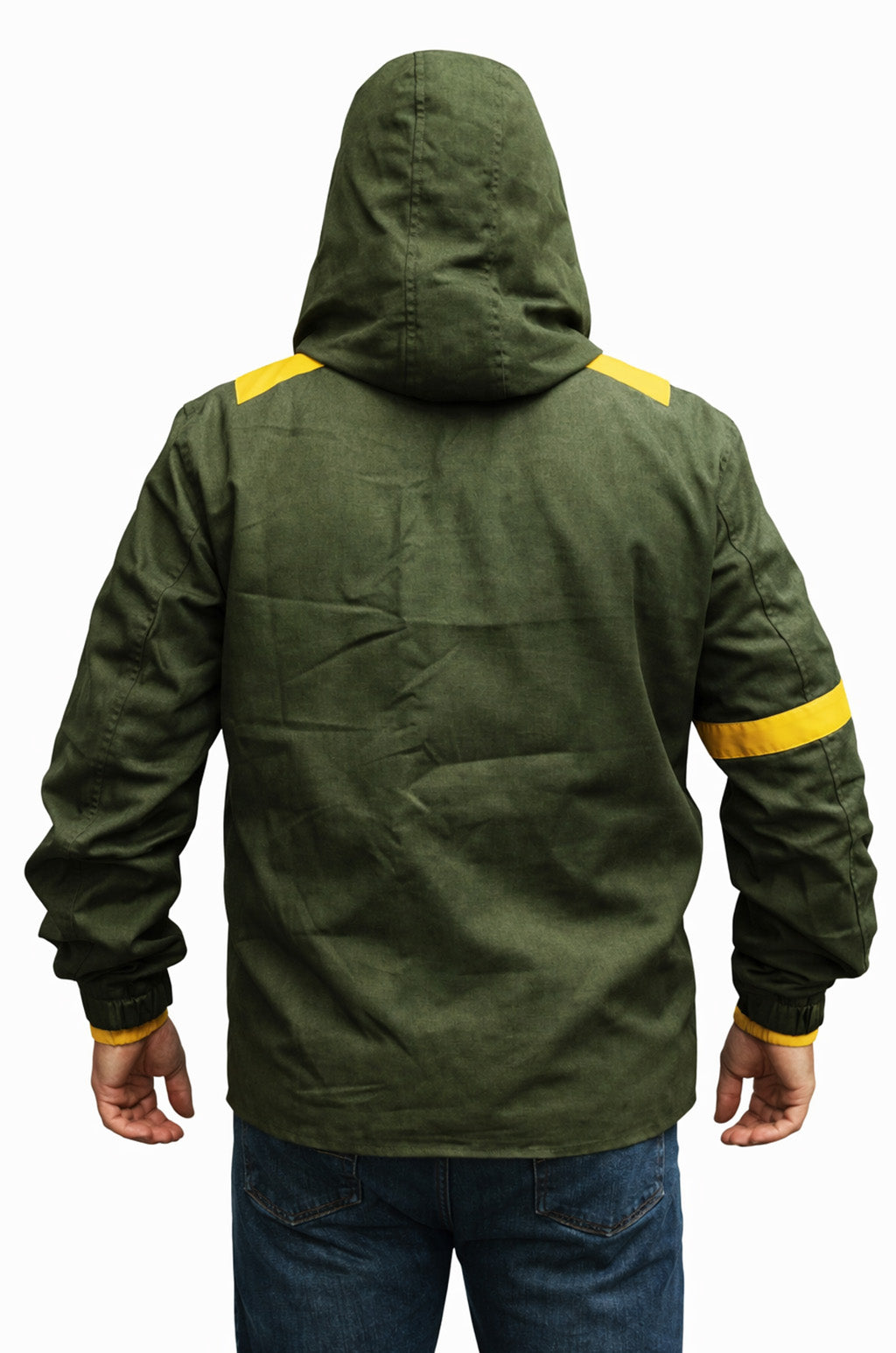 MCJ03 Tyler Joseph Twenty One Pilots Storm Again Jumpsuit Cotton Green Hood Jacket