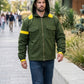 MCJ03 Tyler Joseph Twenty One Pilots Storm Again Jumpsuit Cotton Green Hood Jacket