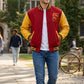 MCJ05 Superman Smallville Crows Clark Kent Varsity Letterman Red Real Wool Men