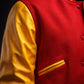 MCJ06 Michael Jackson Thriller M Logo Varsity Summer Wear Real Wool Jacket For Men's