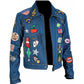 MDJ01 Taron Egerton Rocketman Elton John Fashion Denim Jacket