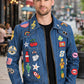 MDJ01 Taron Egerton Rocketman Elton John Fashion Denim Jacket