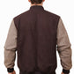 MDJ07 Men's Hotline Miami B Logo Varsity Real Wool Bomber biker Classic Unisex Jacket