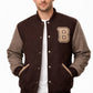 MDJ07 Men's Hotline Miami B Logo Varsity Real Wool Bomber biker Classic Unisex Jacket