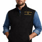 MDJ08 Yellowstone Men's Vest Wool Kevin Costner John Dutton Black Denim Jacket