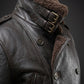 MFC03 RAF B3 Real Shearling Inner Real Quality Fur Sheep Leather Bomber Coat