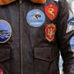 MMJ01 Top Gun: Tom Cruise Movie A2 Real Cow Leather Jacket