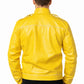 MMJ05 Men's Freddie Mercury Wembley Concert Yellow Jacket