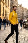 MMJ05 Men's Freddie Mercury Wembley Concert Yellow Jacket
